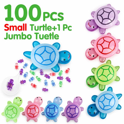 Glow-in-the-Dark Mini Turtles for Fairy Gardens & Aquariums