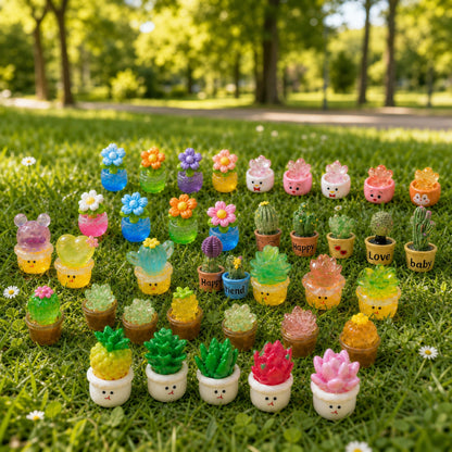 Glow-in-the-Dark Mini Potted Plant Mystery Bags