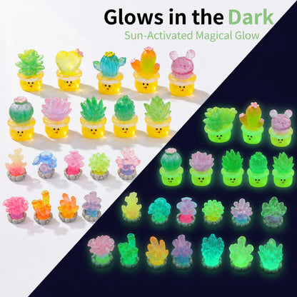 Glow-in-the-Dark Mini Potted Plant Mystery Bags