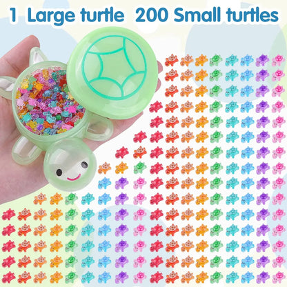 Glow-in-the-Dark Mini Turtles for Fairy Gardens & Aquariums