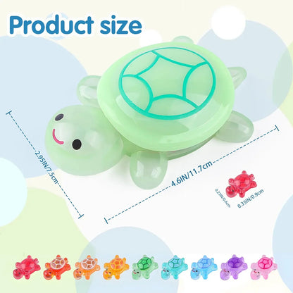 Glow-in-the-Dark Mini Turtles for Fairy Gardens & Aquariums