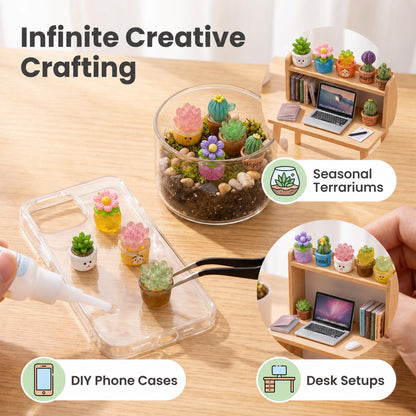 Glow-in-the-Dark Mini Potted Plant Mystery Bags