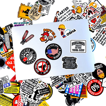224 PCS Hard Hat Stickers for Adults