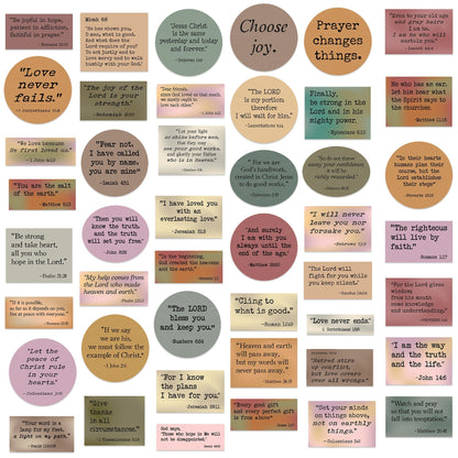 150 PCS Christian Bible Verse Stickers