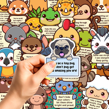 100PCS Emotional Support Animal Stickers