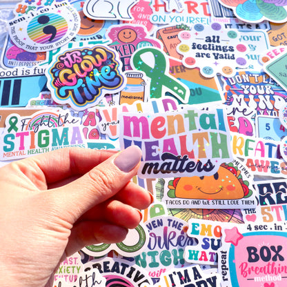 150 PCS Mental Health Matters Stickers