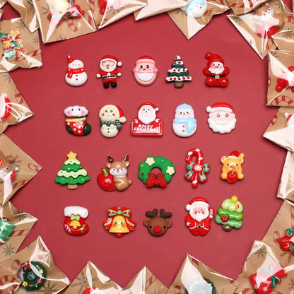3D Christmas Miniature Figures – DIY Crafts & Dollhouse Holiday Decor