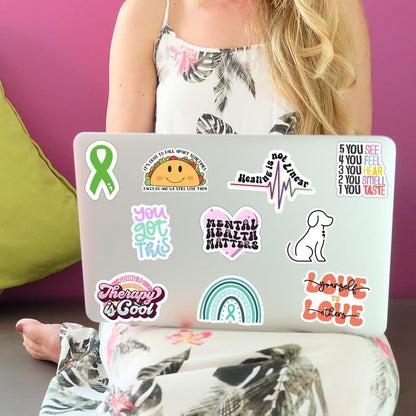 150 PCS Mental Health Matters Stickers Pack