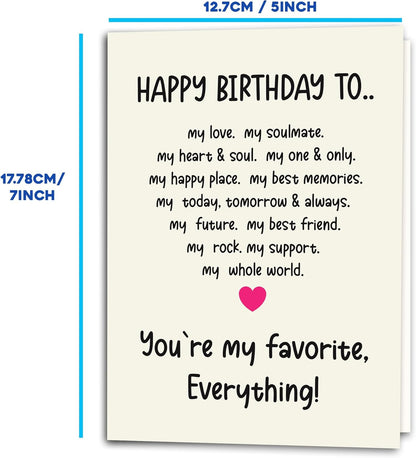 Happy birthday to my love- Funny Birthday Card