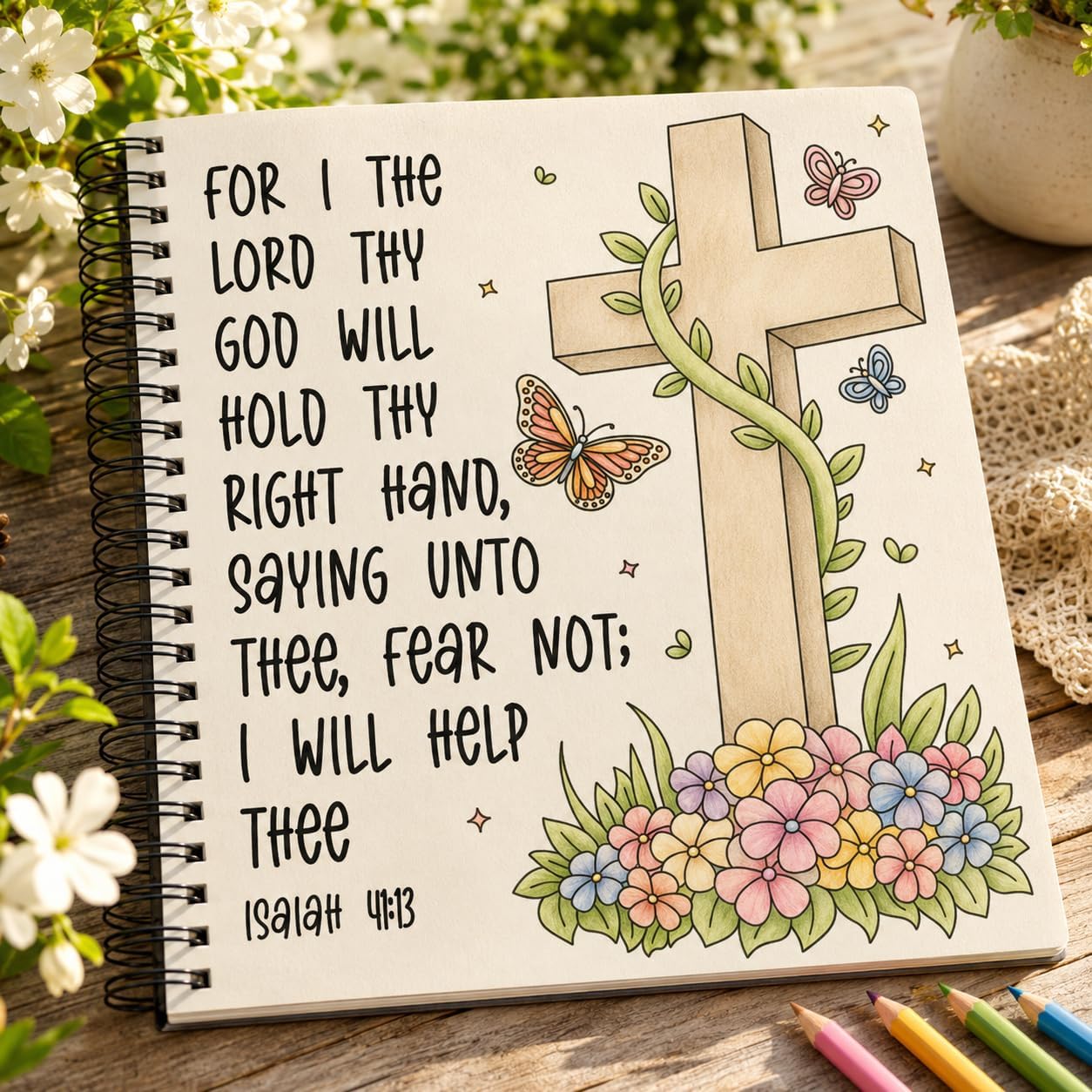 Puraesla Bible Verse Coloring Books for Adults & Kids – 2-Pack