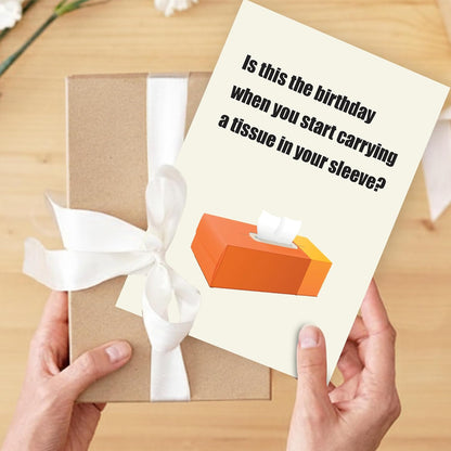 Is this the birthday when you - Funny Birthday Card