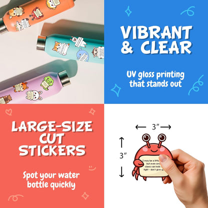 50PCS Emotional Support Animal Stickers