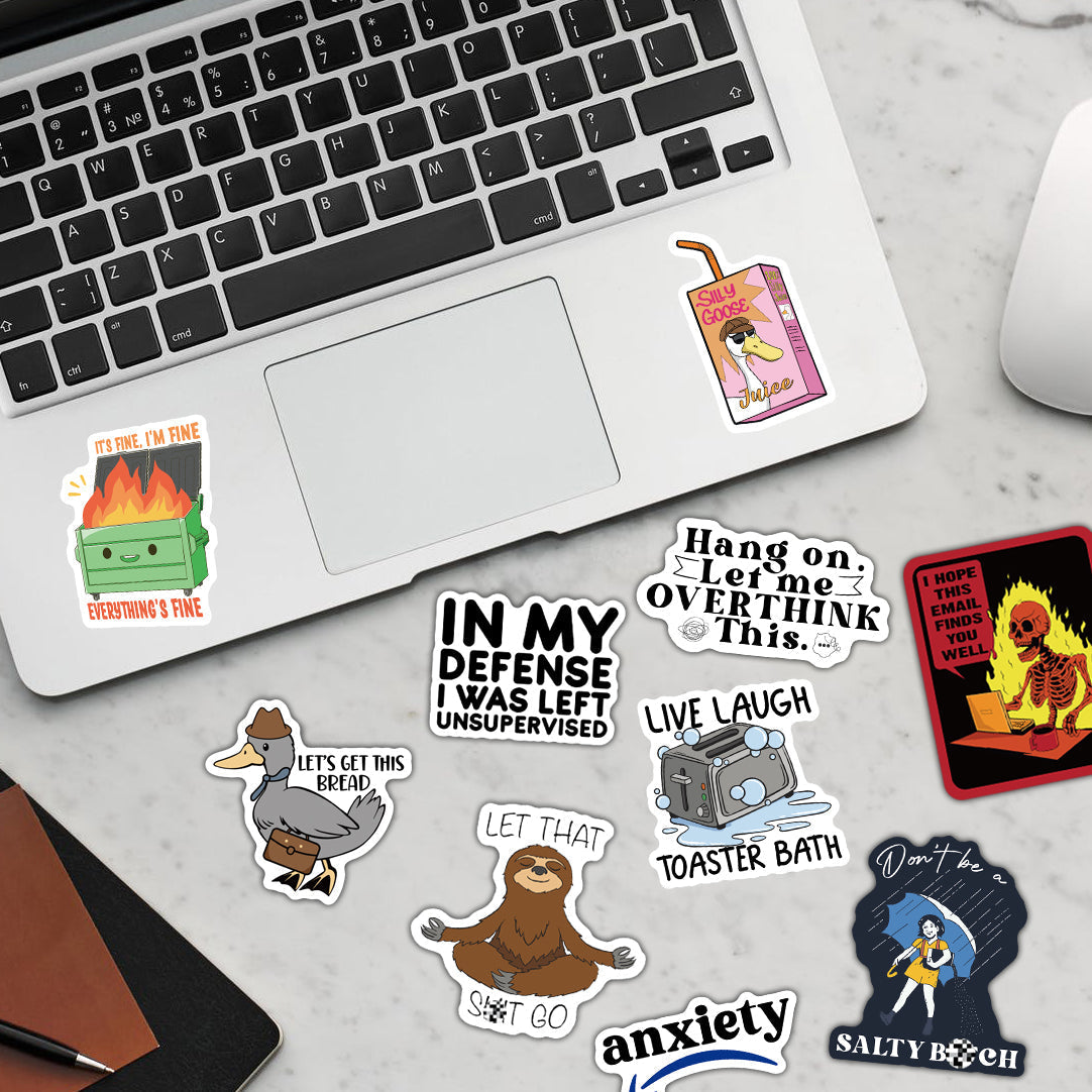 100-200 PCS Funny Stickers for Adults