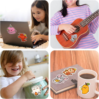 Puraesla Pocket Pals – 308-Piece Animal Sticker Pack
