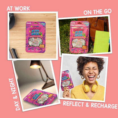 Delulu Is Da Solulu – Holographic Sarcastic Sticker Collection (300pcs)