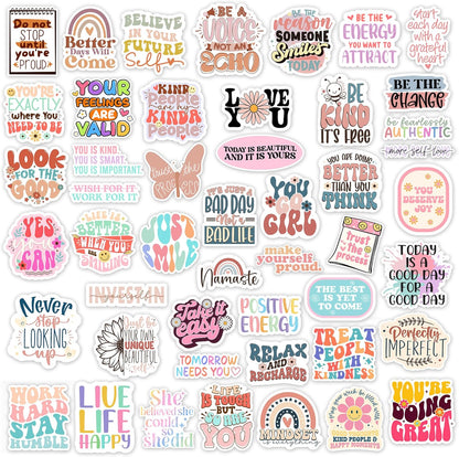 300PCS Mental Health & Affirmation Stickers