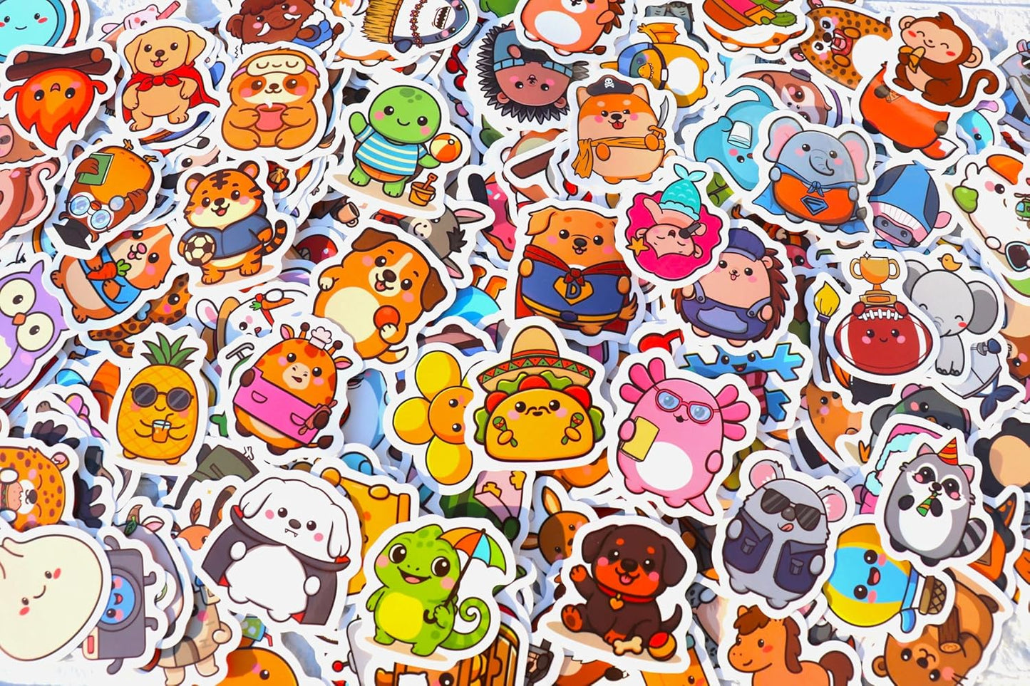 Puraesla Pocket Pals – 308-Piece Animal Sticker Pack
