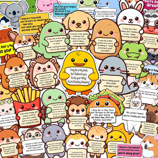 50PCS Emotional Support Animal Stickers