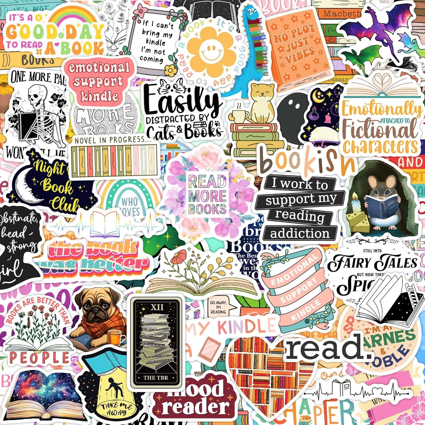 150pcs Stickers for Kindle