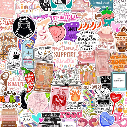 120 PCS Smutty Book Stickers