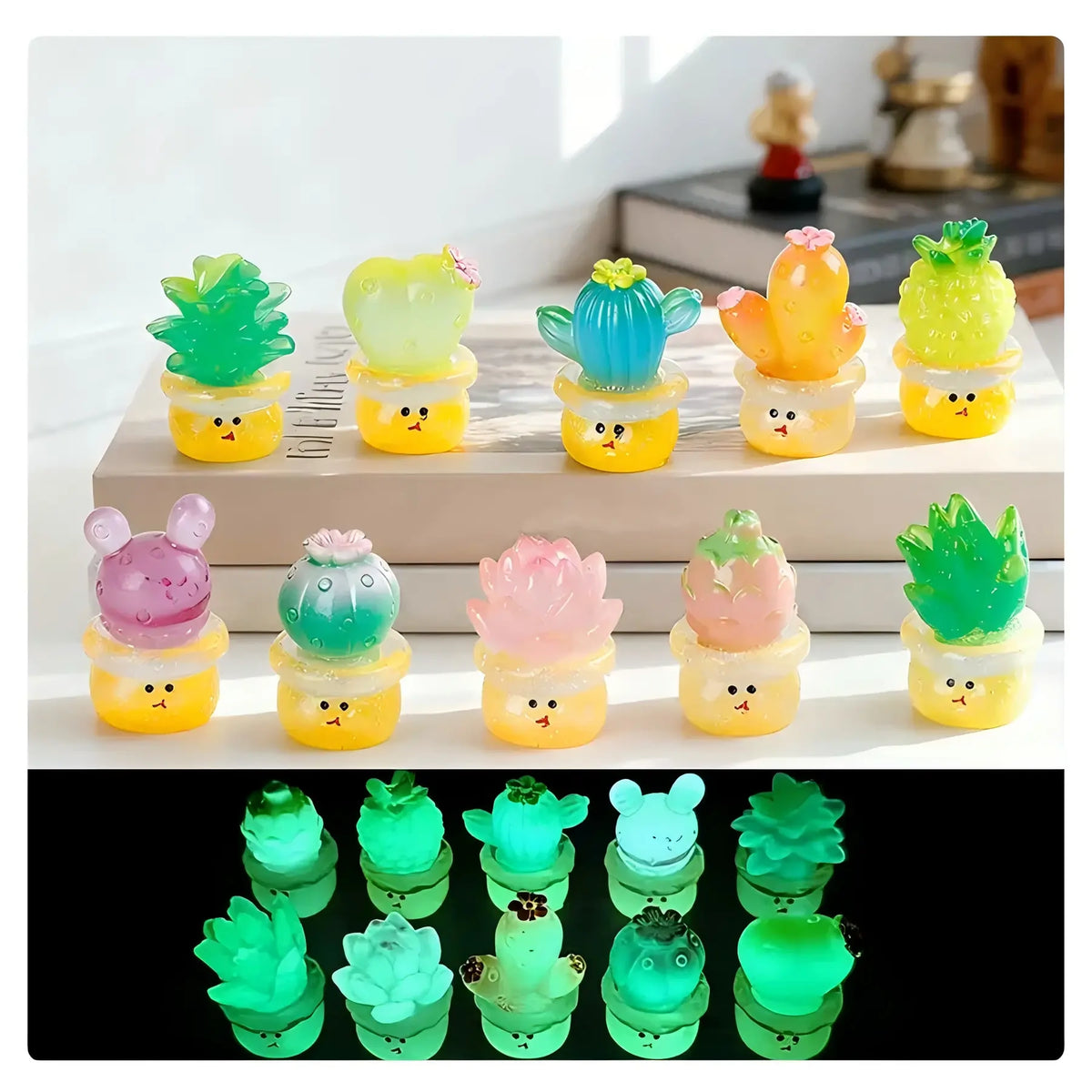 Glow-in-the-Dark Mini Potted Plant Mystery Bags
