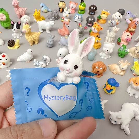 Surprise Mini Zoo & Pet Figures – 3D Resin Animal Blind Bags