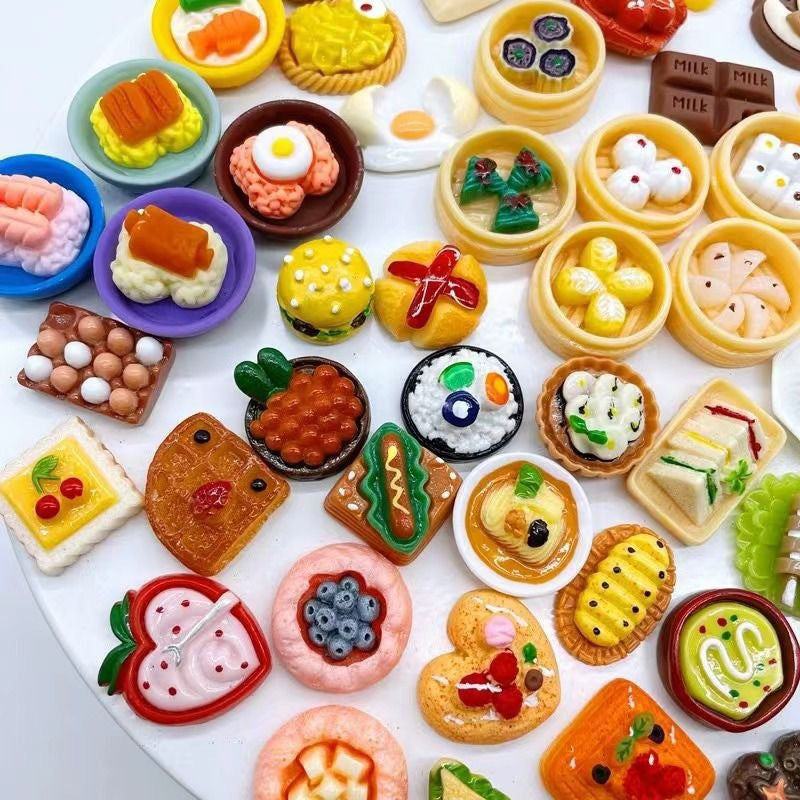 Mystery Foodie Bags - Ultra-Realistic Miniature Food & Drink Collectibles | DIY Decor, Dollhouse Accessories & Sensory Surprise Toys