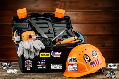 300 PCS Hard Hat Stickers