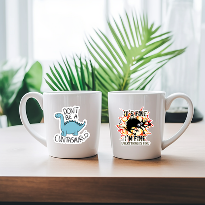130 PCS Funny Anti-Social Stickers