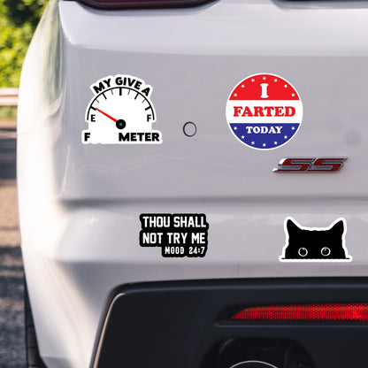 130 PCS Funny Anti-Social Stickers