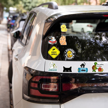 110 PCS Funny Animal Meme Stickers