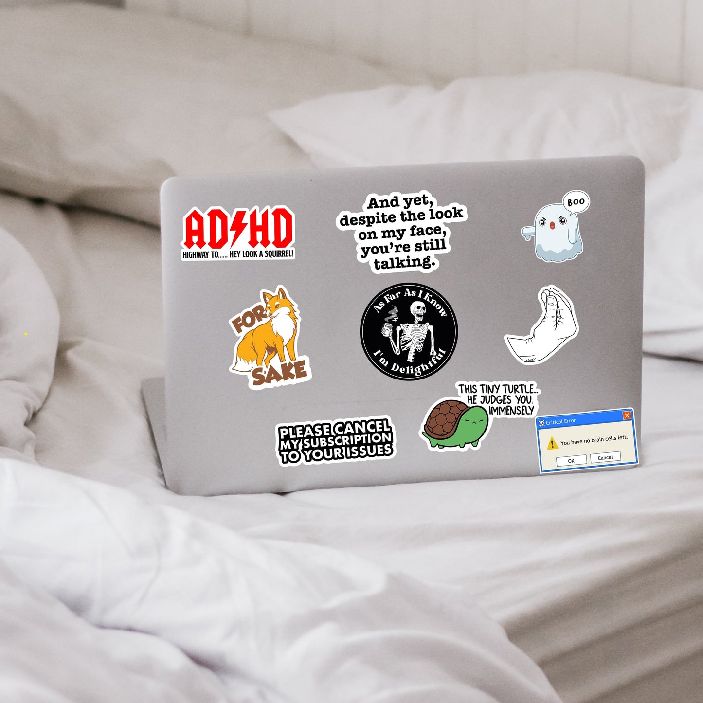 130 PCS Funny Anti-Social Stickers