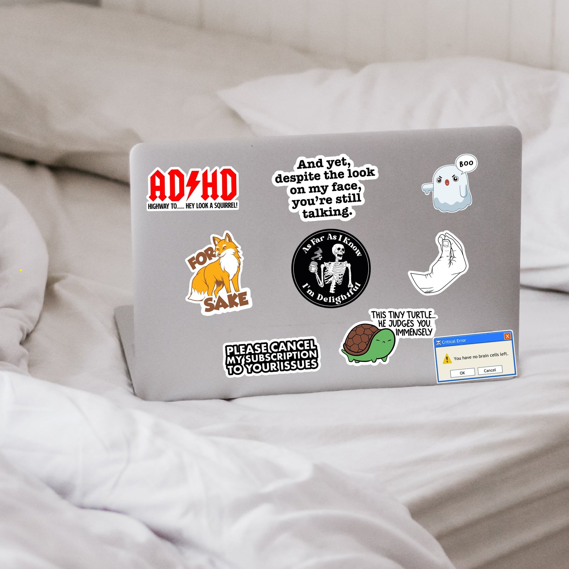 130 PCS Funny Anti-Social Stickers