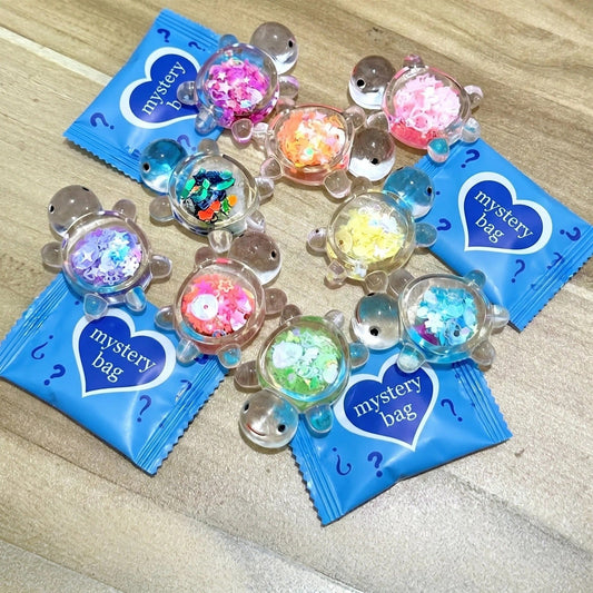 Glow-in-the-Dark Glitter Turtle Mystery Bag