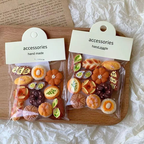Hyper-Realistic Miniature French Bakery Resin Charms – DIY Decoden & Memo Magnet Supplies