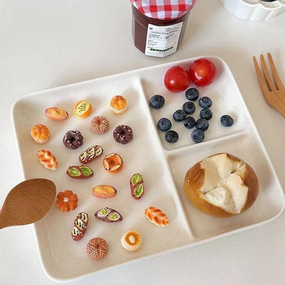 Hyper-Realistic Miniature French Bakery Resin Charms – DIY Decoden & Memo Magnet Supplies – assorted miniature designs