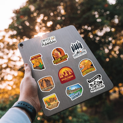156 PCS National Parks Stickers