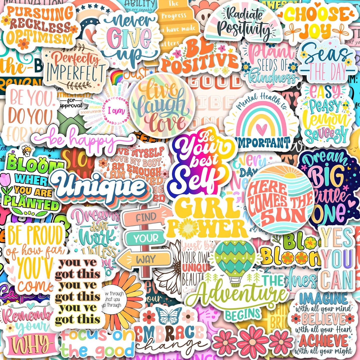 200 PCS Motivational Stickers