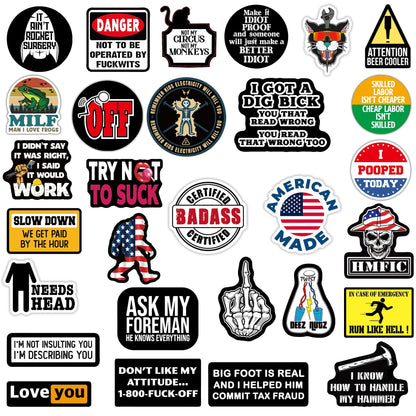 150 PCS Hard Hat Stickers