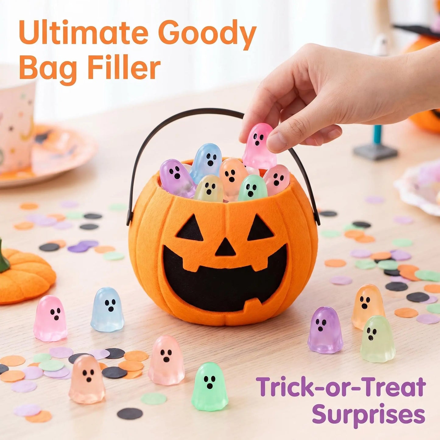 Mini ghost party favors and Halloween gifts